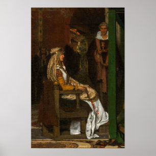 Alma-Tadema - Queen Fredegonda At The Death-Bed O… Poster