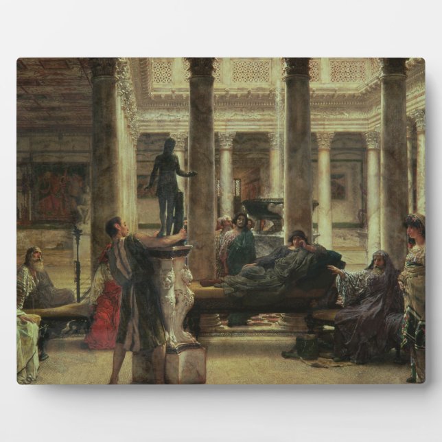Alma-Tadema | Roman Art Lover, 1870 Plaque (Front)