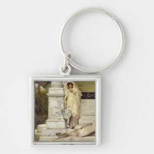 Alma-Tadema   Roman Fisher Girl, 1873 Key Ring