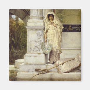 Alma-Tadema Roman Fisher Girl, 1873 Magnet