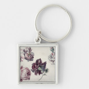 Alma-Tadema Roses Key Ring