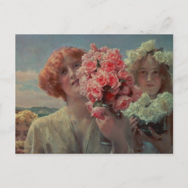 Alma-Tadema | Summer Offering, 1911 Postcard (Front)
