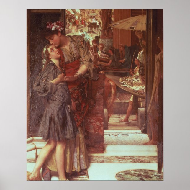 Alma-Tadema | The Departure, 1880 Poster (Front)