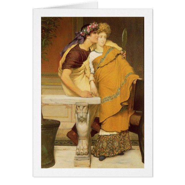 Alma-Tadema | The Mirror, 1868 (Front)