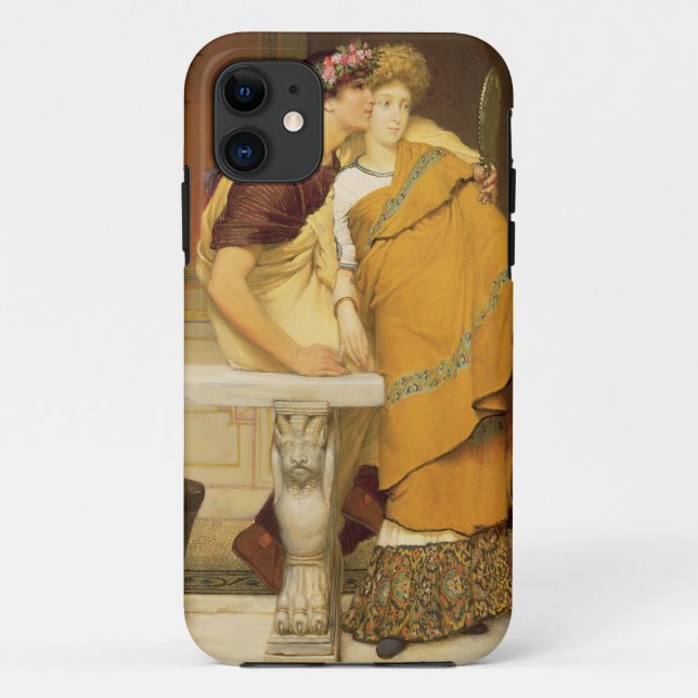 Alma-Tadema | The Mirror, 1868 Case-Mate iPhone Case (Back)