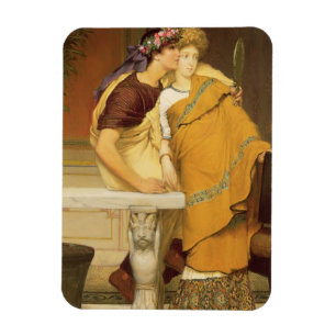 Alma-Tadema The Mirror, 1868 Magnet