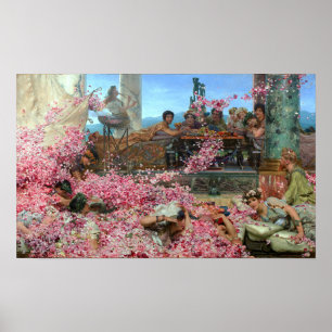 Alma-Tadema - The Roses Of Heliogabalus Poster