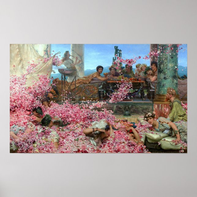 Alma-Tadema - The Roses Of Heliogabalus Poster (Front)