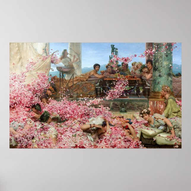 Alma-Tadema - The Roses Of Heliogabalus Poster (Front)