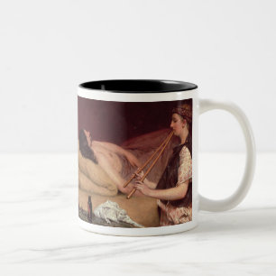 Alma-Tadema The Siesta, 1868 Two-Tone Coffee Mug