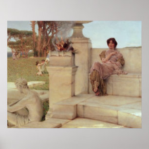 Alma-Tadema The Voice of Spring, 1908 Poster