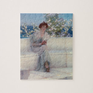 Alma-Tadema The Year is at the Spring Jigsaw Puzzle