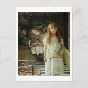 Alma-Tadema   This is our Corner, 1873 Postcard