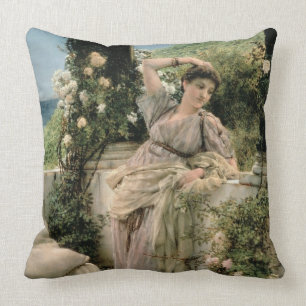 Alma-Tadema 'Thou Rose of All the Roses', 1885 Cushion