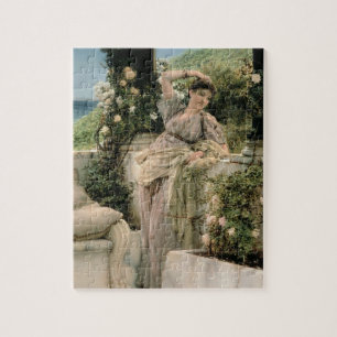 Alma-Tadema 'Thou Rose of All the Roses', 1885 Jigsaw Puzzle