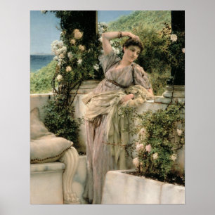 Alma-Tadema   'Thou Rose of All the Roses', 1885 Poster