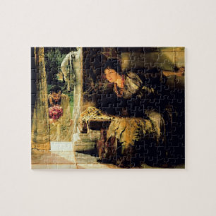 Alma-Tadema Welcome Footsteps, 1883 Jigsaw Puzzle