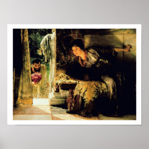 Alma-Tadema   Welcome Footsteps, 1883 Poster