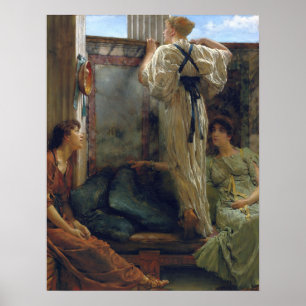 Alma-Tadema - Who Is It? Poster