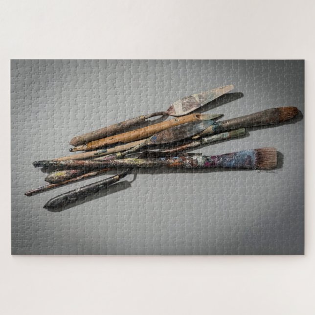 Alma Thomas's Painting Tools  Jigsaw Puzzle (Horizontal)