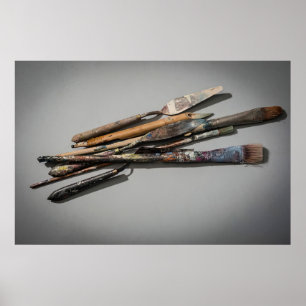 Alma Thomas's Painting Tools Poster