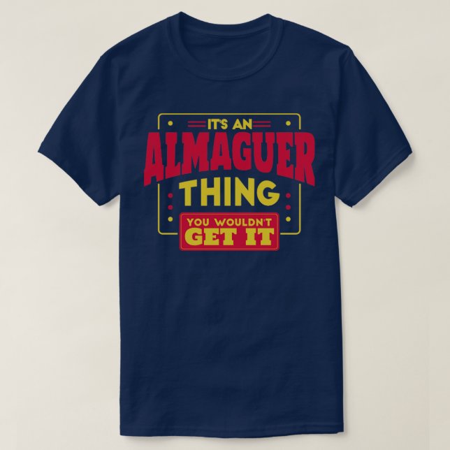 Almaguer T-Shirt (Design Front)