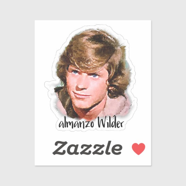 Almanzo Wilder Little House on the Prairie (Sheet)