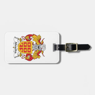 Almeida Family Crest Luggage Tag