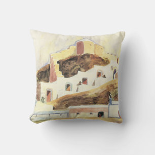 Almeria by Walter Gramatte, Vintage Expressionism Cushion