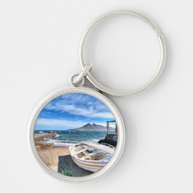 Almería, La Isleta Del Moro | Mar Mediterráneo Key Ring (Front)