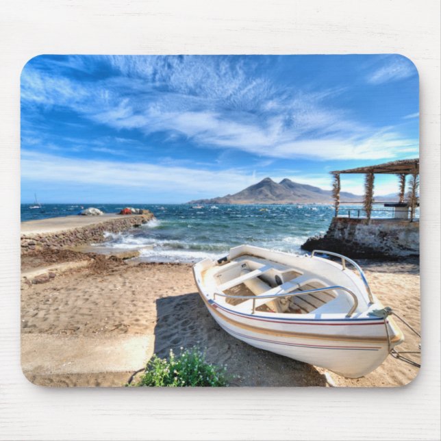 Almería, La Isleta Del Moro | Mar Mediterráneo Mouse Pad (Front)