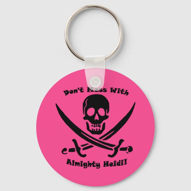 Almighty Heidi Key Ring (Front)