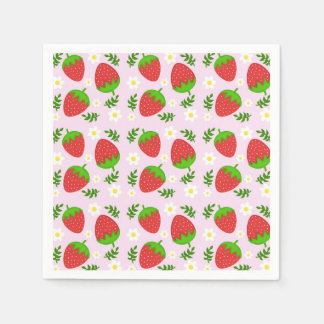 Almofada fofa continuous design strawberries botto napkin