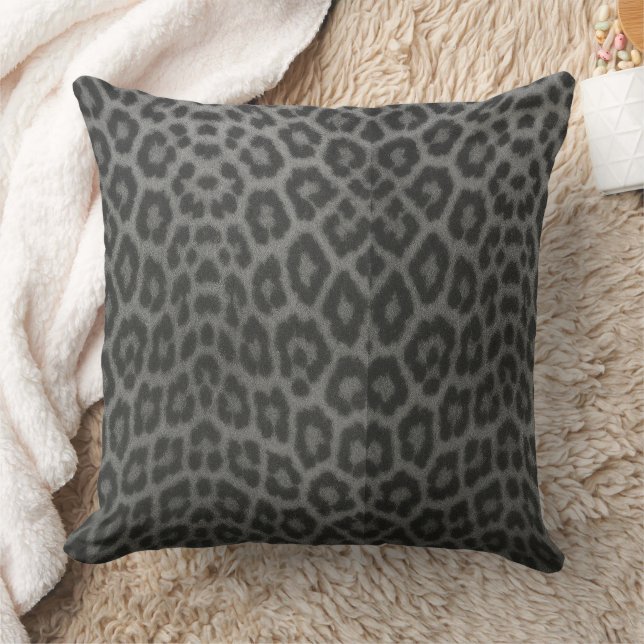 Almofada Leopard Skin Texture and Pattern Cushion (Blanket)