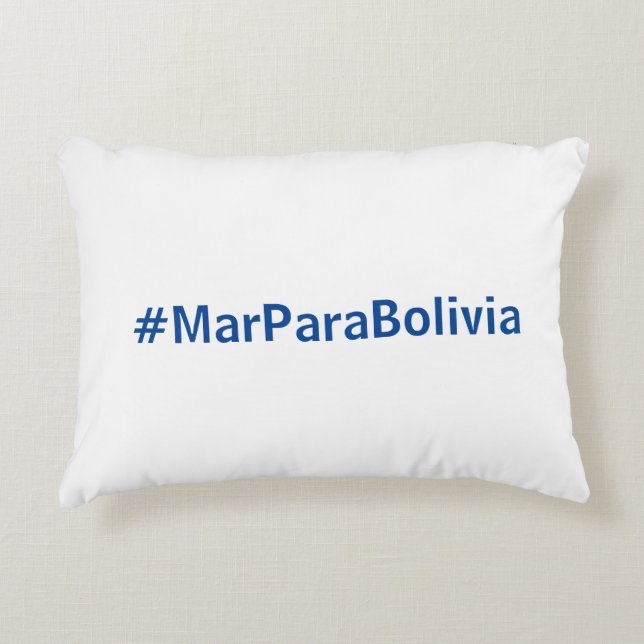 Almohada  Mar para Bolivia Decorative Cushion (Front)