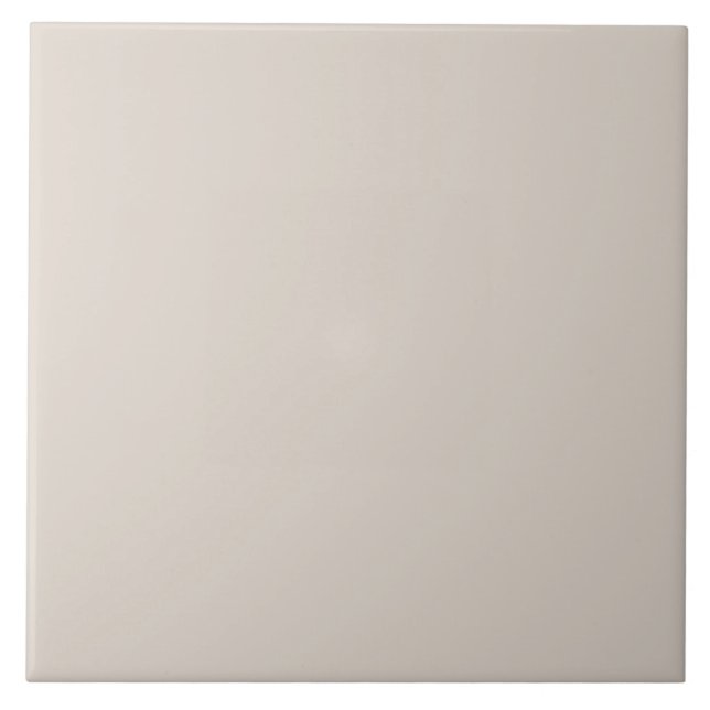 Almond Beige Ceramic Tile (Front)