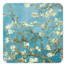 Almond blossom (1890) Vincent Van Gogh Floral art 