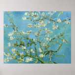 Almond Blossom Branches (F671) Van Gogh Fine Art Poster<br><div class="desc">Almond Blossom, also called Blossoming Almond Tree and Almond Branches in Blossom, Vincent van Gogh, Saint-Rémy-de-Provence, February 1890. Oil on canvas, 73.3 cm x 92.4 cm. Van Gogh Museum, Amsterdam. F671, JH1891 Vincent Willem van Gogh (30 March 1853 – 29 July 1890) was a Dutch Post-Impressionist artist. Some of his...</div>