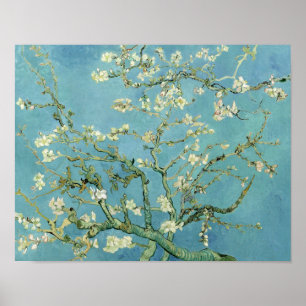 Almond Blossom by Van Gogh Fine Art Poster Print