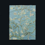 Almond Blossom by Vincent Van Gogh Fleece Blanket<br><div class="desc">Vincent Van Gogh - a celebration of the Masters of Art</div>
