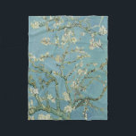 Almond Blossom by Vincent Van Gogh Fleece Blanket<br><div class="desc">Vincent Van Gogh - a celebration of the Masters of Art</div>