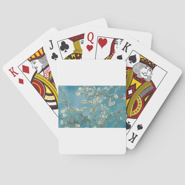 Almond Blossom by Vincent van Gogh Playing Cards (Back)