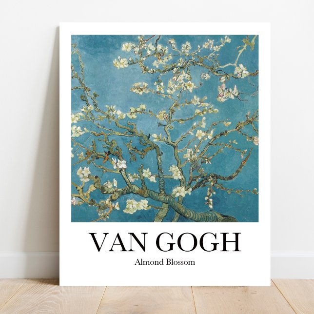Almond Blossom by Vincent van Gogh Poster (Van Gogh's Blossoming Hope: Almond Blossom Poster. Celebrate new beginnings!)