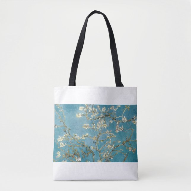 Almond Blossom by Vincent van Gogh Tote Bag (Front)