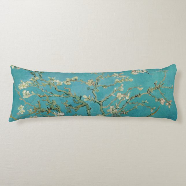 Almond Blossom, Oil Painting, Vincent Van Gogh Body Cushion (Front)