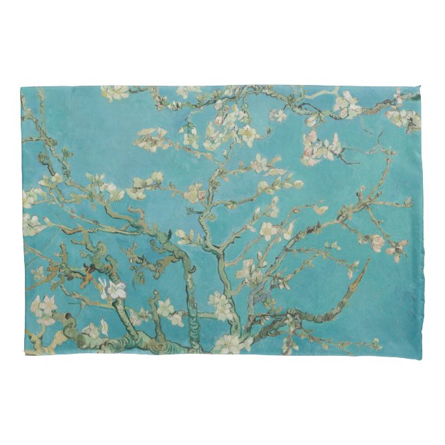 Almond Blossom, Oil Painting, Vincent Van Gogh Pillowcase (Front)