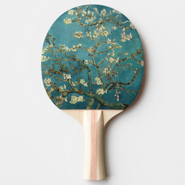 Almond Blossom Ping Pong Paddle (Front)