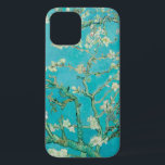 Almond Blossom Van Gogh iPhone 12 Case<br><div class="desc">Vintage painting reprodution of Almond Blossom by Vincent van Gogh,  1890. It features the blossoming almond tree branches against the sky. Almond trees bloom early in the spring and symbolise the start of new life. Van Gogh made this painting as a gift for his newborn nephew.</div>