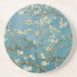 Almond Blossom Van Gogh  Coaster<br><div class="desc">Almond Blossoms is a group of several paintings made in 1888 and 1890 by Vincent van Gogh in Arles and Saint-Rémy, southern France of blossoming almond trees. Flowering trees were special to van Gogh. They represented awakening and hope. He enjoyed them aesthetically and found joy in painting flowering trees. The...</div>