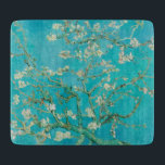 Almond Blossom Van Gogh Cutting Board<br><div class="desc">Vintage painting reprodution of Almond Blossom by Vincent van Gogh,  1890. It features the blossoming almond tree branches against the sky. Almond trees bloom early in the spring and symbolise the start of new life. Van Gogh made this painting as a gift for his newborn nephew.</div>